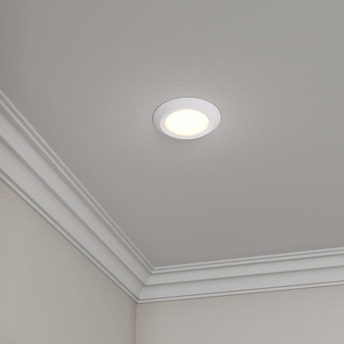 4-inch White Wall Light