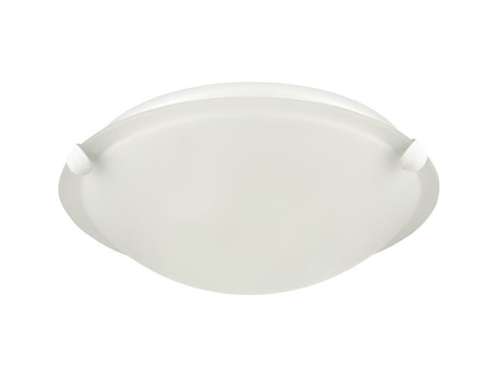 4'' Sulona Matte White 2 Light Flush Mount