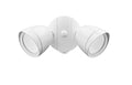 4.3''  Matte White 2 Light Flood Light