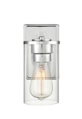 4.33'' Verlana Chrome 1 Light Wall Sconce