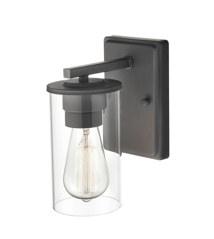 4.33'' Verlana Matte Black 1 Light Wall Sconce