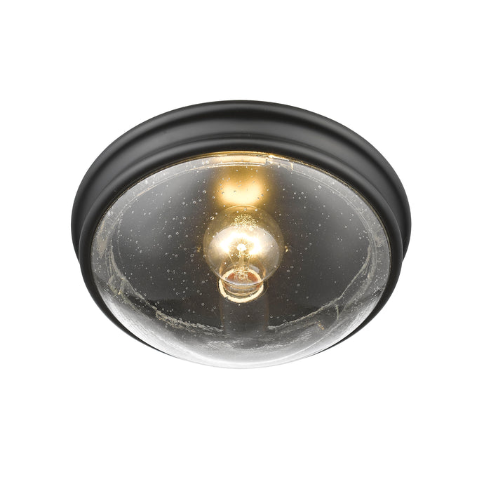 4.5'' Belforge Matte Black 1 Light Flush Mount
