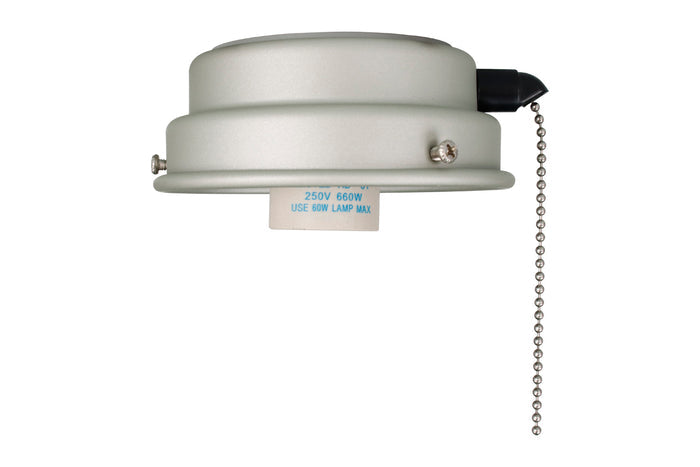 4.5-inch Brushed Pewter Outdoor Fan Light Kit Fitter