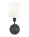 4.5'' Leena Matte Black 1 Light Wall Sconce