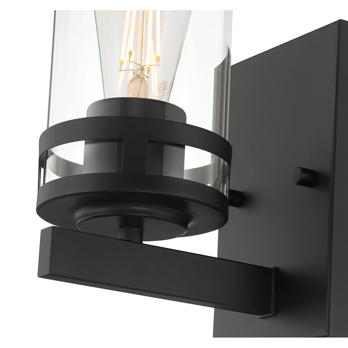 4.5'' Lunden Matte Black 1 Light Wall Sconce
