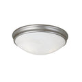 4.5'' Orren Satin Nickel 1 Light Flush Mount
