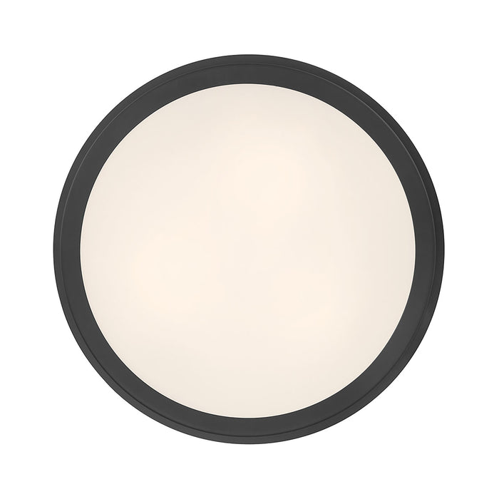 4.5'' Stralara Matte Black 2 Light Flush Mount
