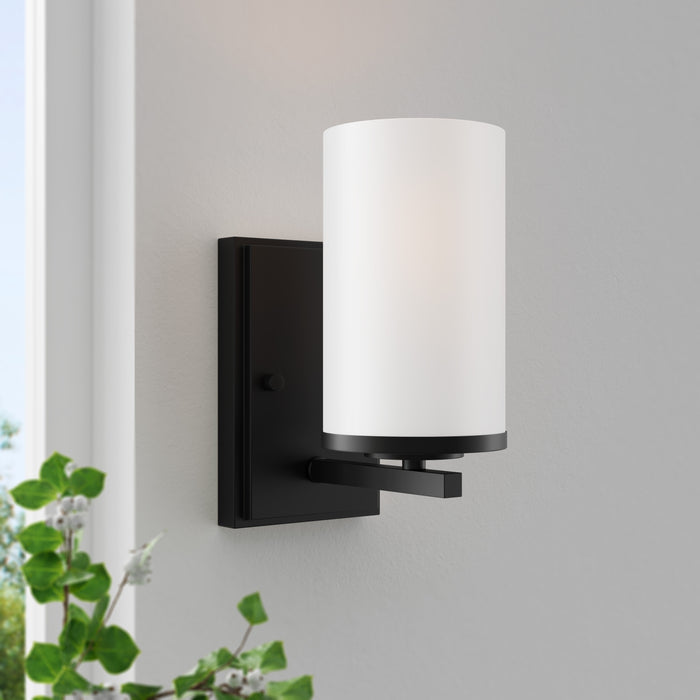 4.5'' Verlana Matte Black 1 Light Wall Sconce
