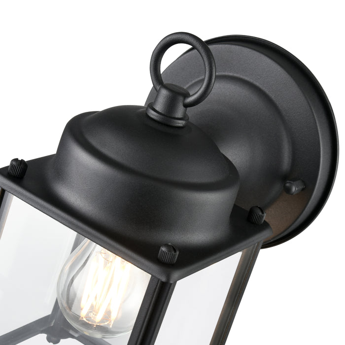 4.53'' Northsted Textured Black 1 Light Wall Sconce