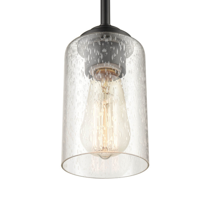 45.5'' Moven Matte Black 1 Light Mini Pendant