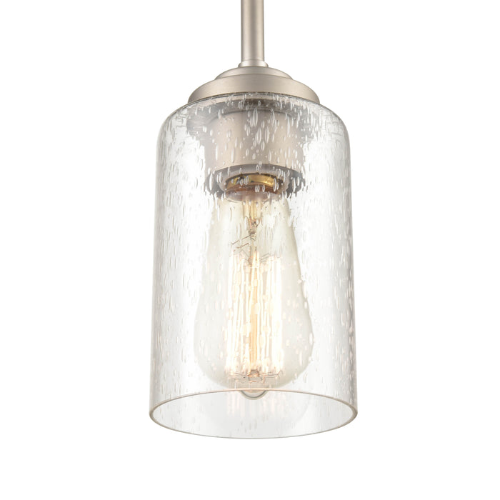 45.5'' Moven Satin Nickel 1 Light Mini Pendant