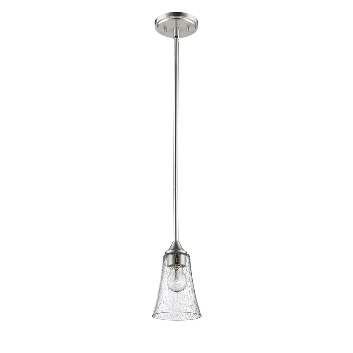 46.5'' Natalie Satin Nickel 1 Light Mini Pendant