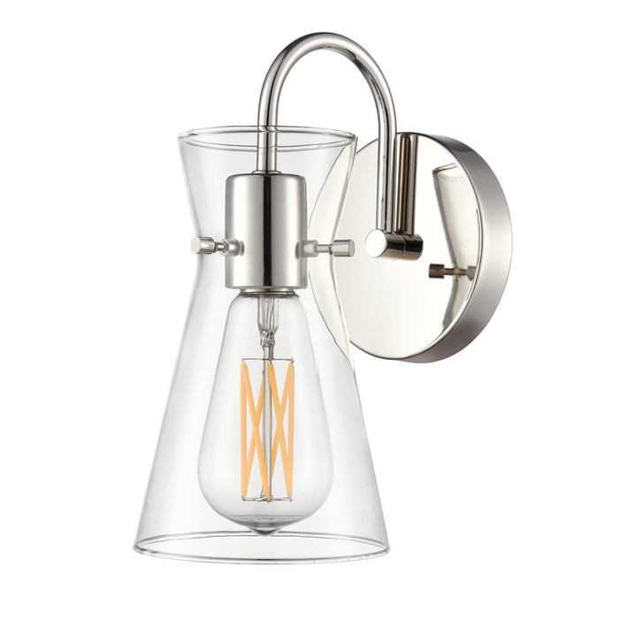 4.75'' Camellia Polished Nickel 1 Light Wall Sconce