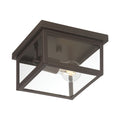 4.75'' Evanton Powder Coated Bronze 1 Light Flush Mount