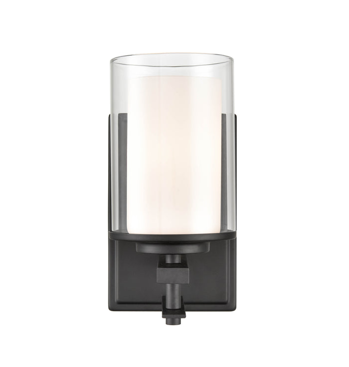 4.75'' Huderson Matte Black 1 Light Wall Sconce