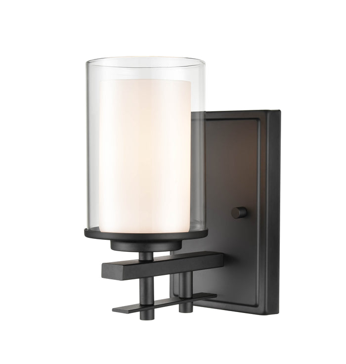 4.75'' Huderson Matte Black 1 Light Wall Sconce