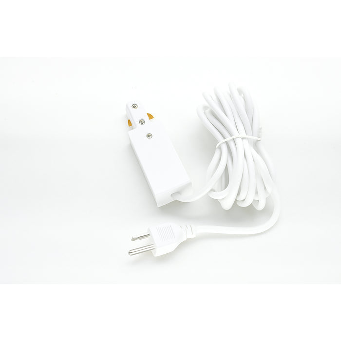 4.75-inch White Track End Feed