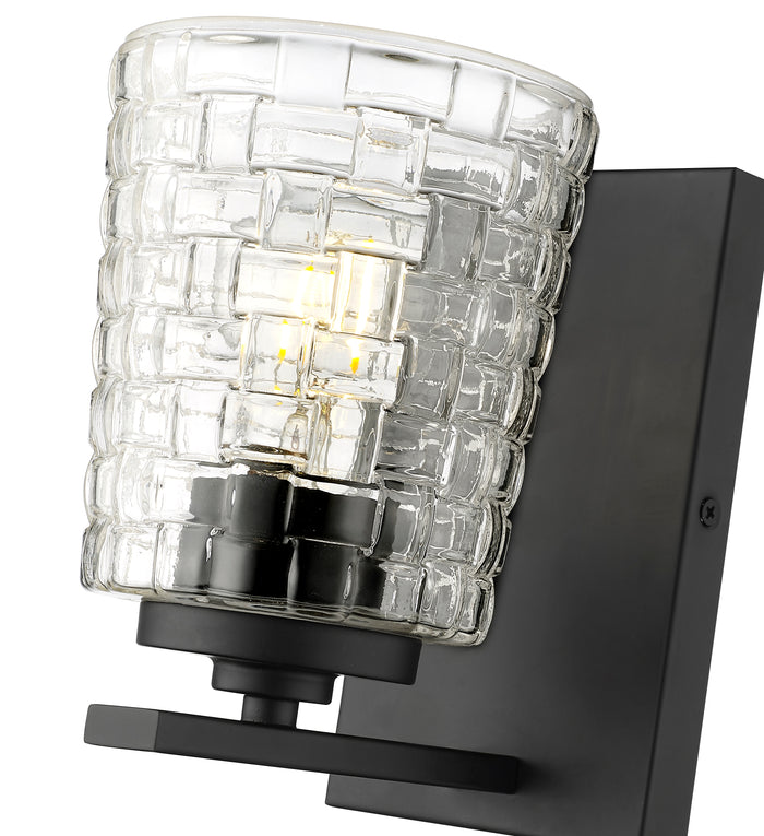 4.75'' Saben Matte Black 1 Light Wall Sconce