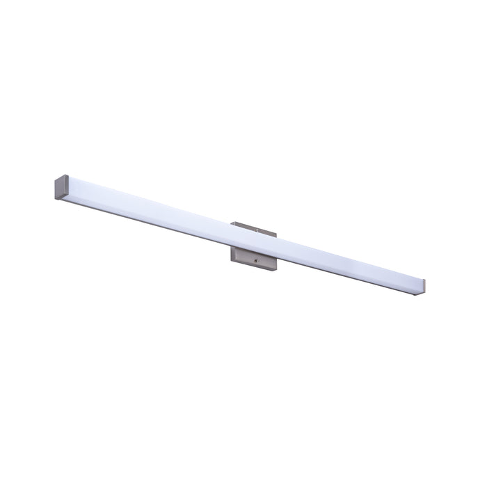 48-inch Brushed Nickel Cylinder Bath Bar Vanity Light