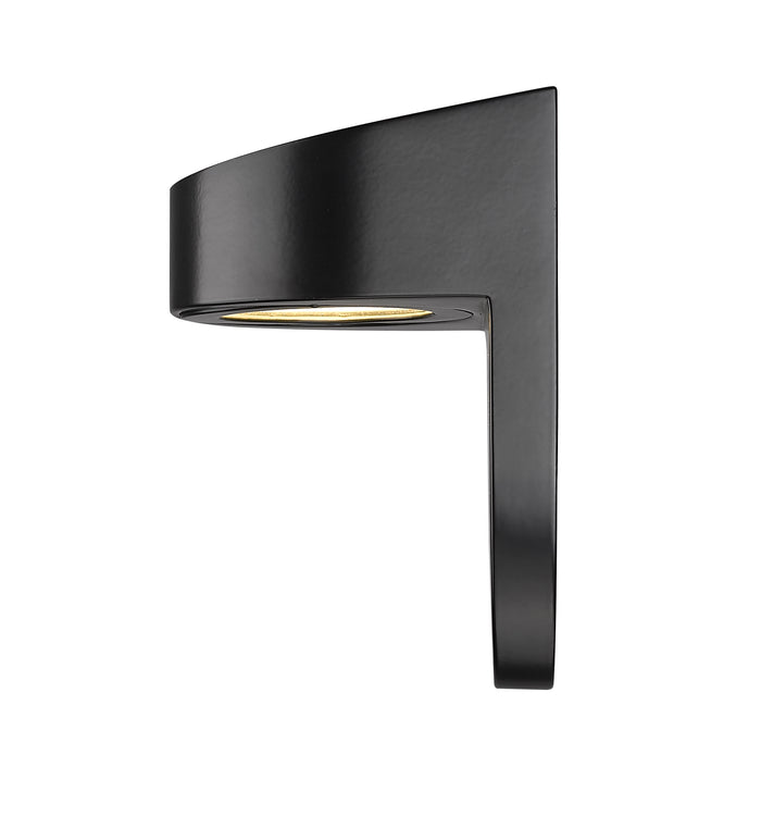 4.87''  Powder Coated Black 1 Light Wall Sconce