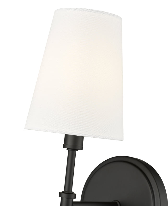 5'' Adorra Matte Black 1 Light Wall Lamp