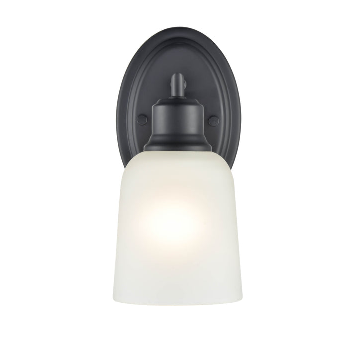 5'' Amberle Matte Black 1 Light Wall Sconce