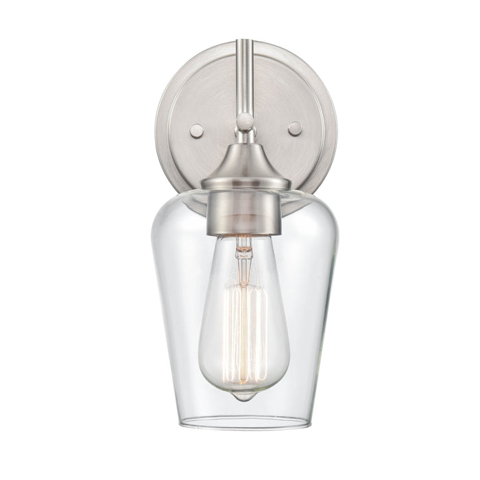 5'' Ashford Brushed Nickel 1 Light Wall Sconce