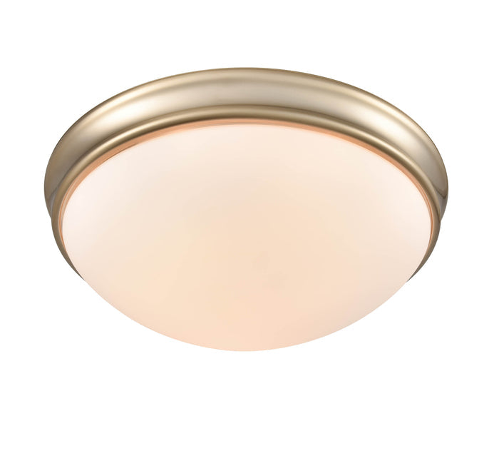 5'' Baumann Modern Gold 3 Light Flush Mount