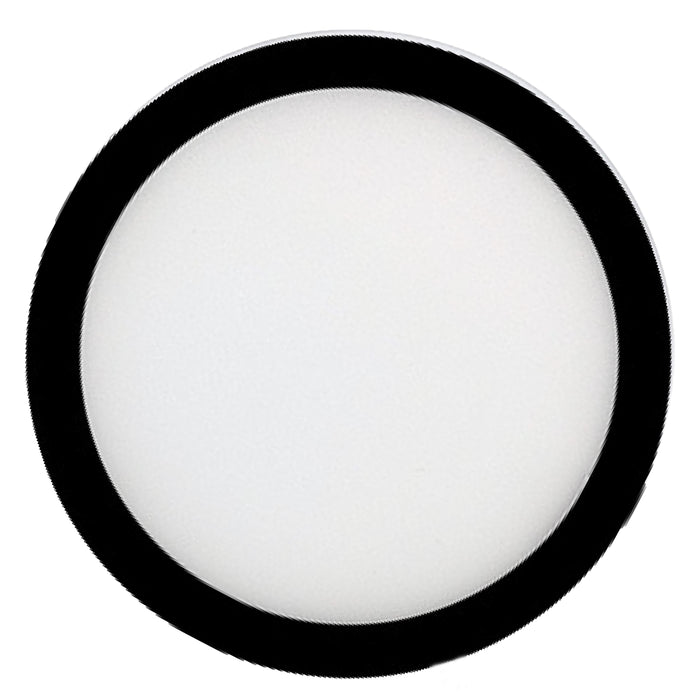 5-inch Black 10.3W Dimmable LED Flush Mount Ceiling Light, 3000K, 850 Lumens