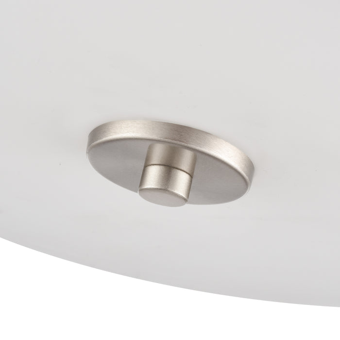 5'' Laphia Brushed Nickel 2 Light Flush Mount