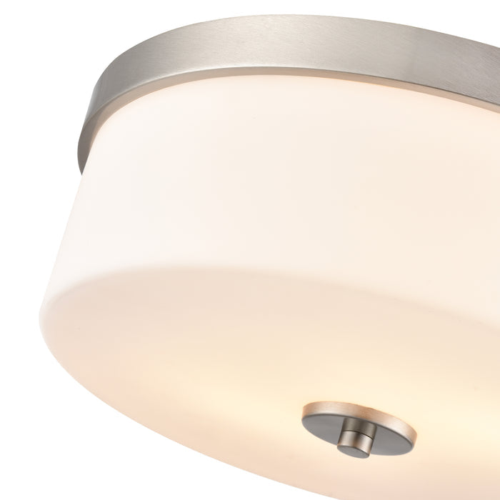 5'' Laphia Brushed Nickel 2 Light Flush Mount