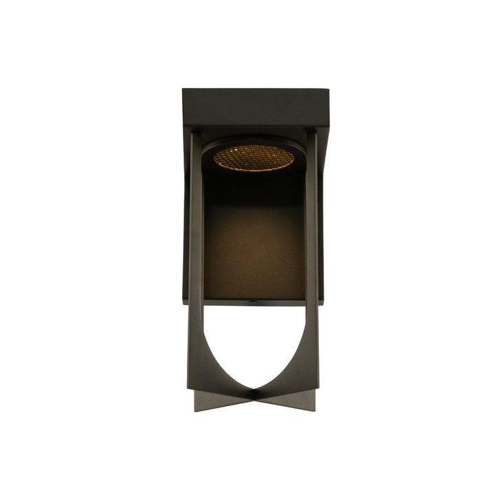 5'' Optika Outdoor 1 Light Matte Black Wall Sconce