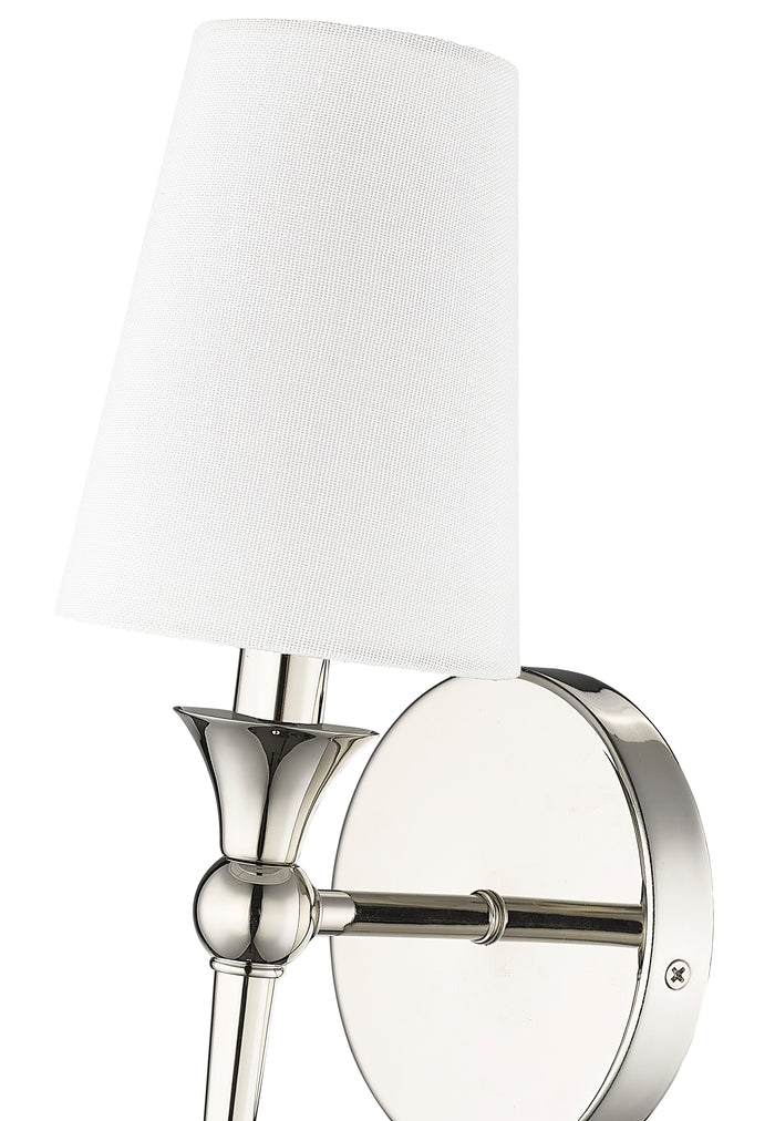 5''  Polished Nickel 1 Light Wall Sconce