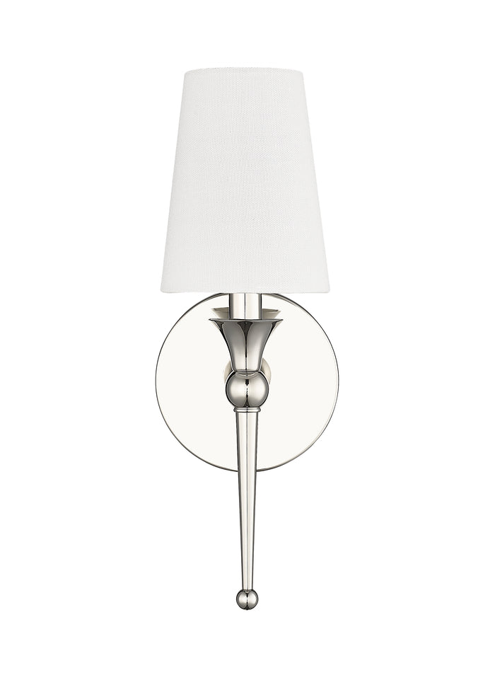 5''  Polished Nickel 1 Light Wall Sconce