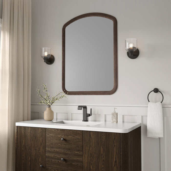 5'' Vessair Matte Black 1 Light Wall Sconce