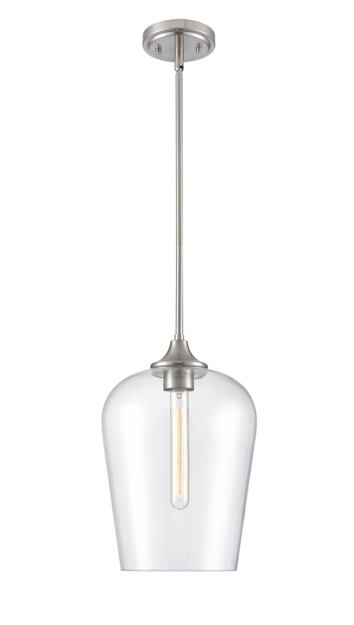 51'' Ashford Brushed Nickel 1 Light Mini Pendant