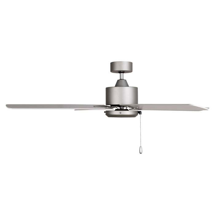 52 Inch Aldea VIII AC Brushed Pewter Outdoor Ceiling Fan 4-Blade