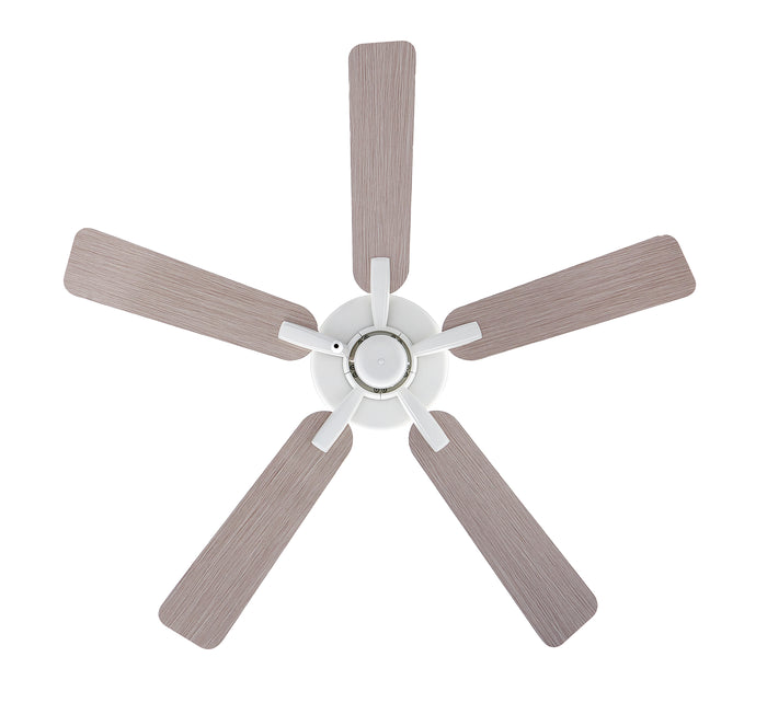 52 Inch Coltstaff AC Alabaster White Indoor Ceiling Fan 5-Blade Reversible