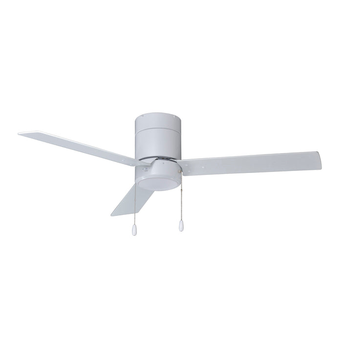 52 Inch Sabio AC White Indoor Ceiling Fan 3-Blade Reversible