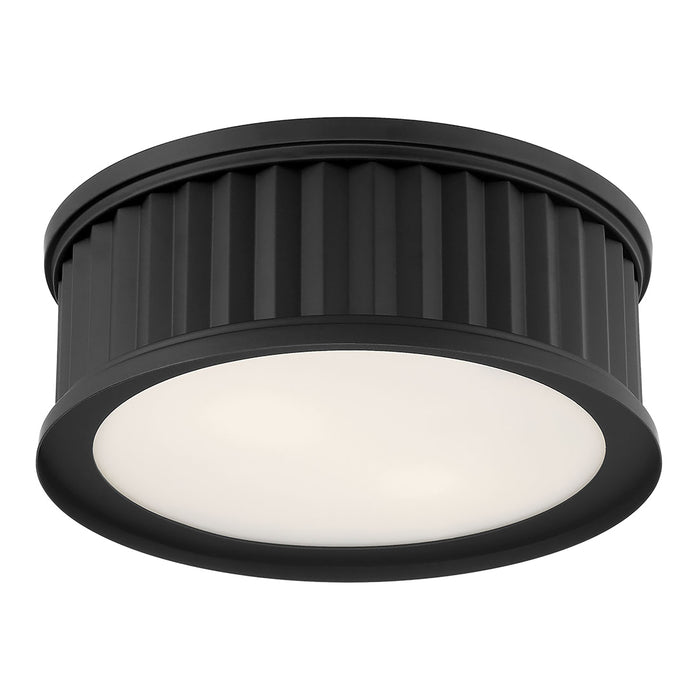 5.25'' Corvella Matte Black 2 Light Flush Mount