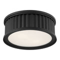 5.25'' Corvella Matte Black 2 Light Flush Mount