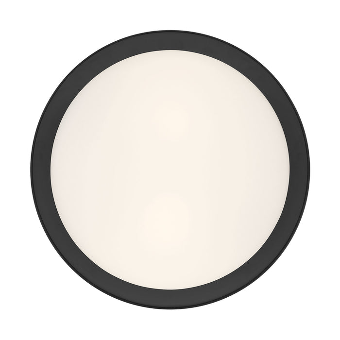 5.25'' Corvella Matte Black 3 Light Flush Mount