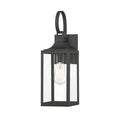 5.25'' Halston Powder Coated Black 1 Light Lantern
