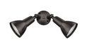 5.25''  Powder Coated Bronze 2 Light Flood Light