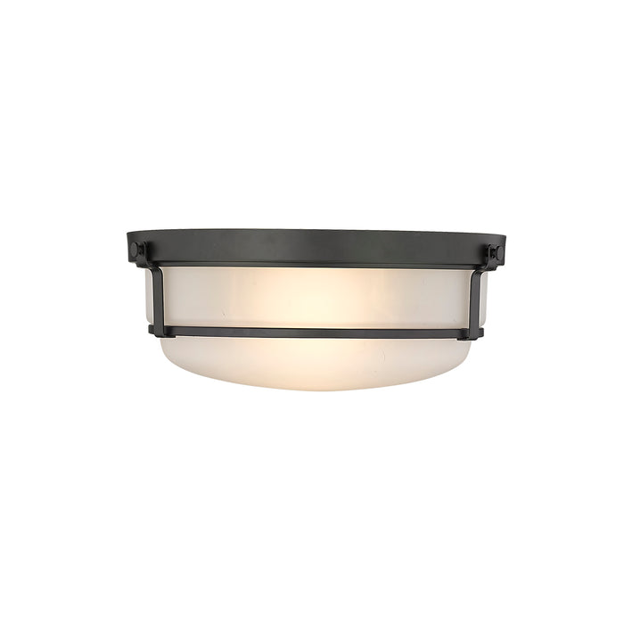 5.38'' Arlson Matte Black 2 Light Flush Mount