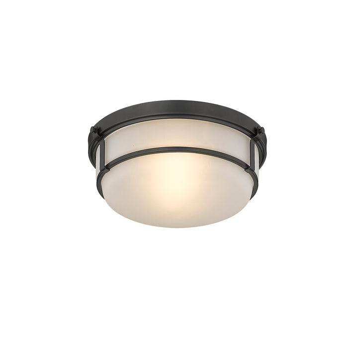 5.38'' Arlson Matte Black 2 Light Flush Mount