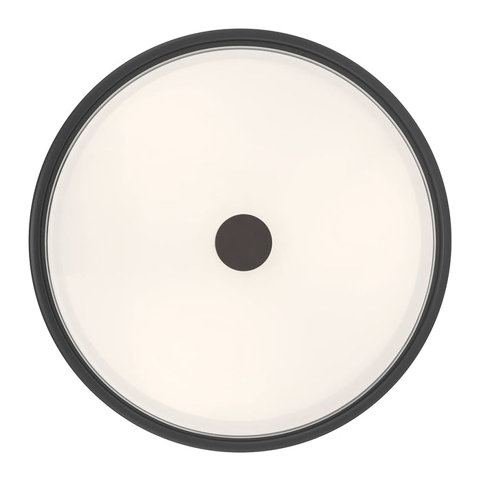 5.5'' Ardezia Matte Black 3 Light Flush Mount