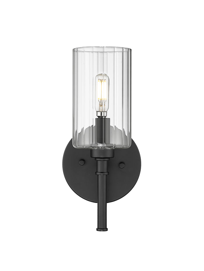 5.5'' Chastine Matte Black 1 Light Wall Sconce
