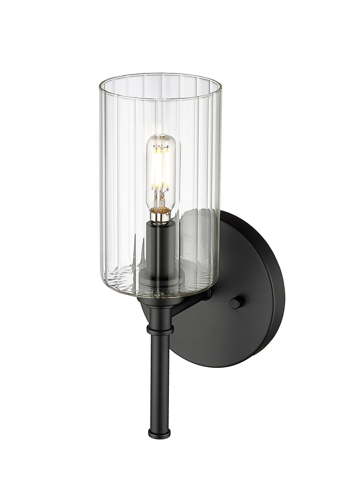 5.5'' Chastine Matte Black 1 Light Wall Sconce