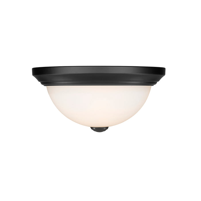 5.5'' Kipson Matte Black 2 Light Flush Mount